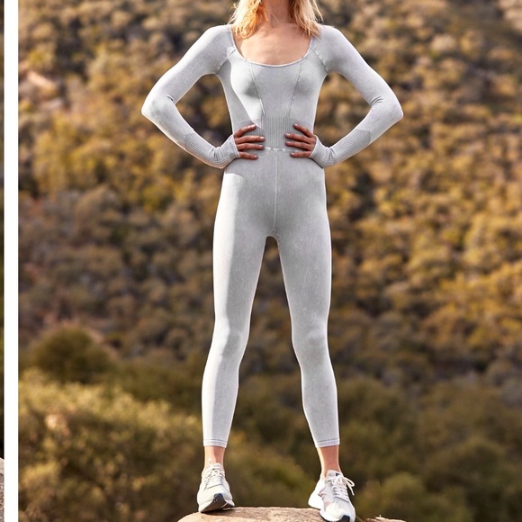 Free People Movement | Good Karma Long-Sleeve Onesie - Picture 1 of 10